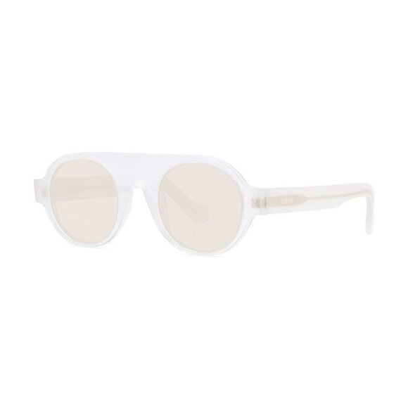 NWT LOEWE WOMEN SUNGLASSES WHITE LOEWE EYEWEAR - Picture 1 of 3
